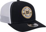 Men's Notre Dame Fighting Irish New Era Navy/White 9SEVENTY Trucker Stretch Snap Hat - Pro Jersey Sports