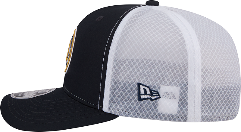 Men's Notre Dame Fighting Irish New Era Navy/White 9SEVENTY Trucker Stretch Snap Hat - Pro Jersey Sports