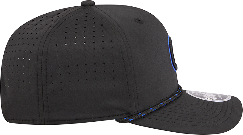 Chicago Cubs New Era Black Sport Rope 9SEVENTY Stretch Snap Adjustable Hat