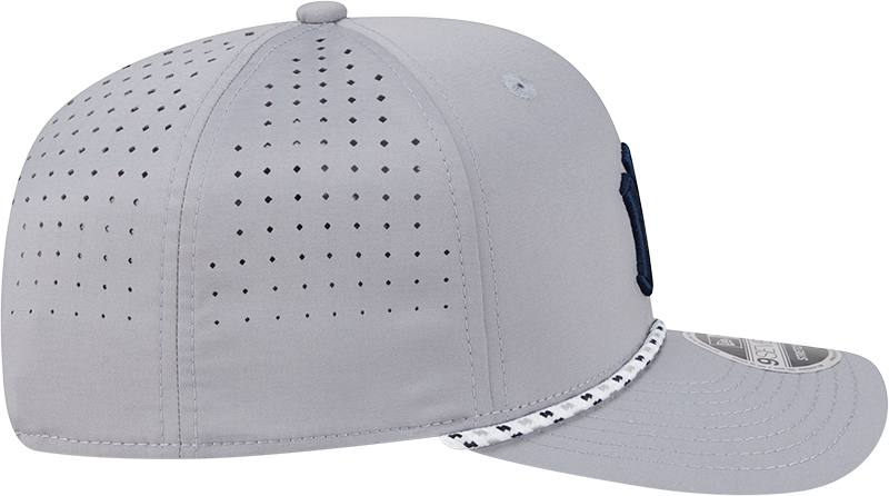 New York Yankees Grey Sport Rope 9SEVENTY Stretch Snap Adjustable Hat