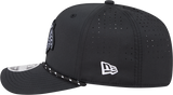 Chicago Blackhawks New Era Black Rope 9SEVENTY Stretch-Snap Adjustable Hat - Pro Jersey Sports
