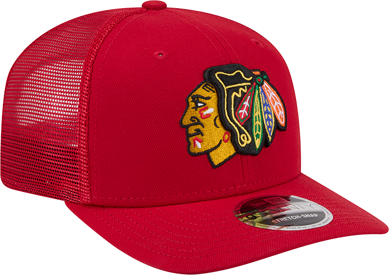 Men's Chicago Blackhawks New Era Red 9SEVENTY Trucker Hat
