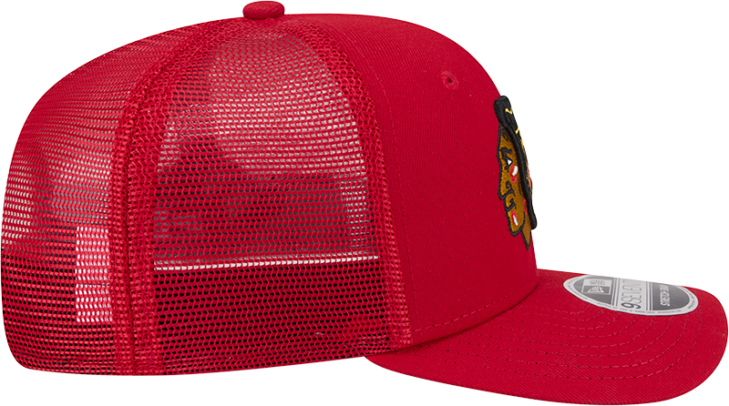 Men's Chicago Blackhawks New Era Red 9SEVENTY Trucker Hat