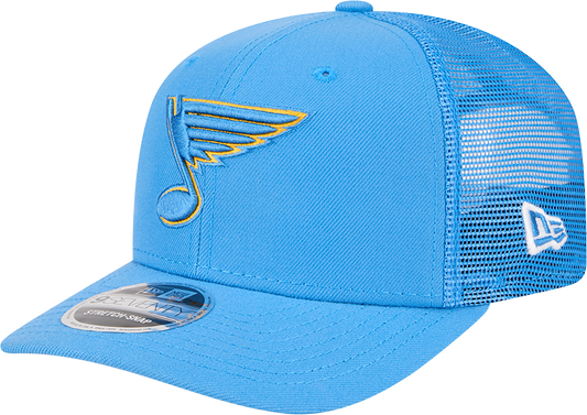 Men's St. Louis Blues New Era Royal New Era 9SEVENTY Trucker Hat