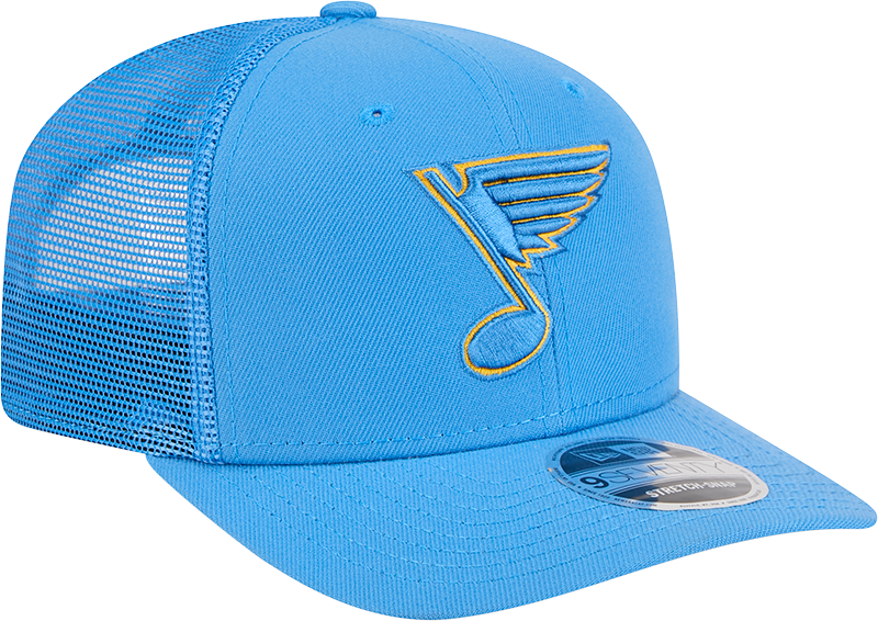 Men's St. Louis Blues New Era Royal New Era 9SEVENTY Trucker Hat
