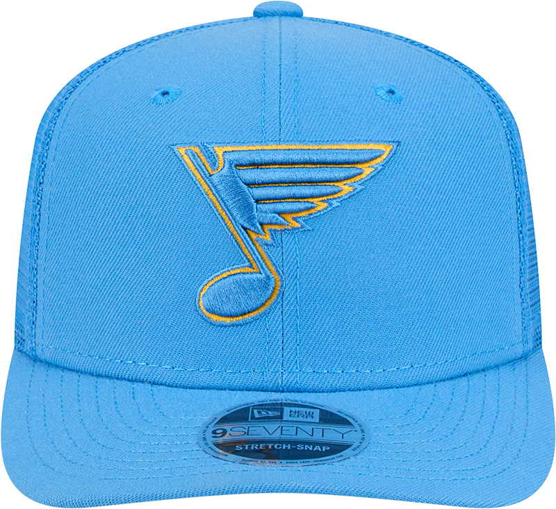 Men's St. Louis Blues New Era Royal New Era 9SEVENTY Trucker Hat
