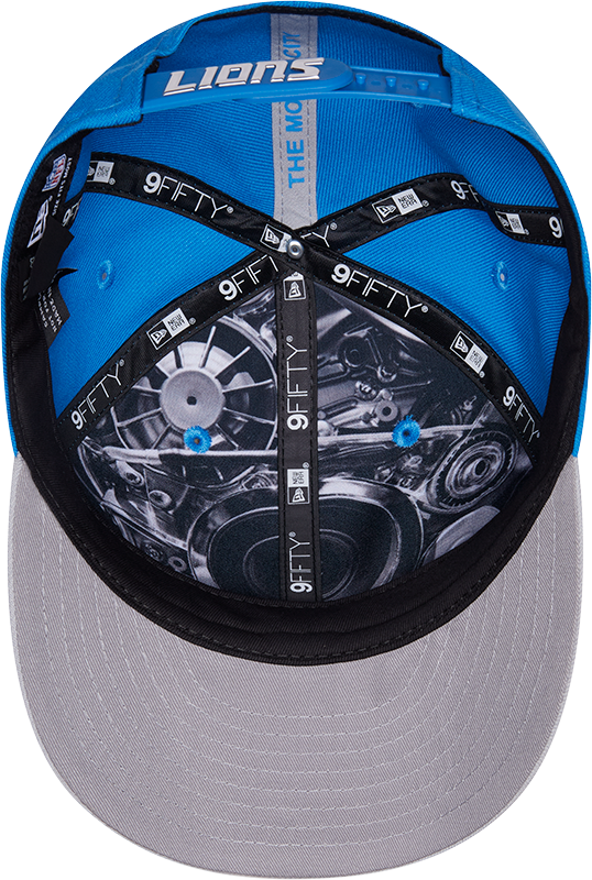 Detroit Lions New Era Blue 2026 NFL Draft 9FIFTY Snapback Adjustable Hat