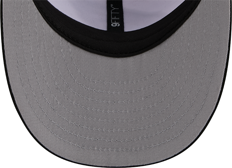 Philadelphia Eagles New Era White/Black 2026 NFL Draft 9FIFTY Snapback Adjustable Hat