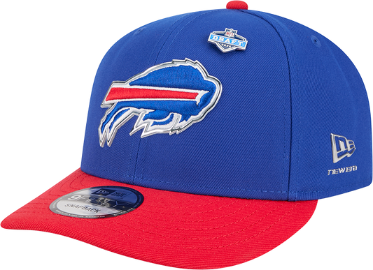 Buffalo Bills New Era Royal 2026 NFL Draft 9FIFTY Snapback Adjustable Hat