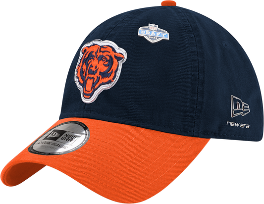 Chicago Bears New Era 2026 NFL Draft Casual Classic Adjustable Hat