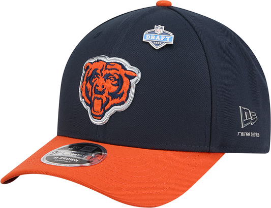 Chicago Bears New Era Navy 2026 NFL Draft 9FORTY M-Crown Snapback Adjustable Hat
