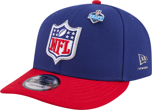 NFL Logo New Era Royal 2026 NFL Draft 9FIFTY Snapback Adjustable Hat