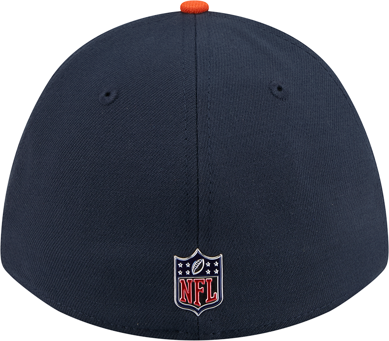 Chicago Bears New Era Navy/Orange 2026 NFL Draft 39THIRTY M-Crown Flex Hat