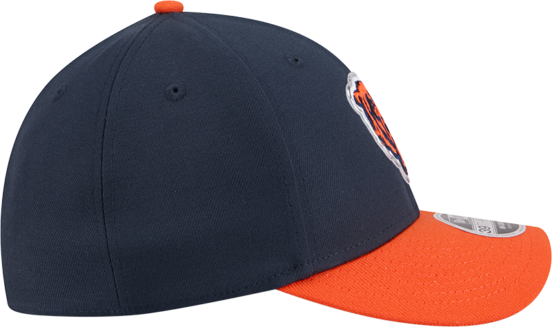 Chicago Bears New Era Navy/Orange 2026 NFL Draft 39THIRTY M-Crown Flex Hat