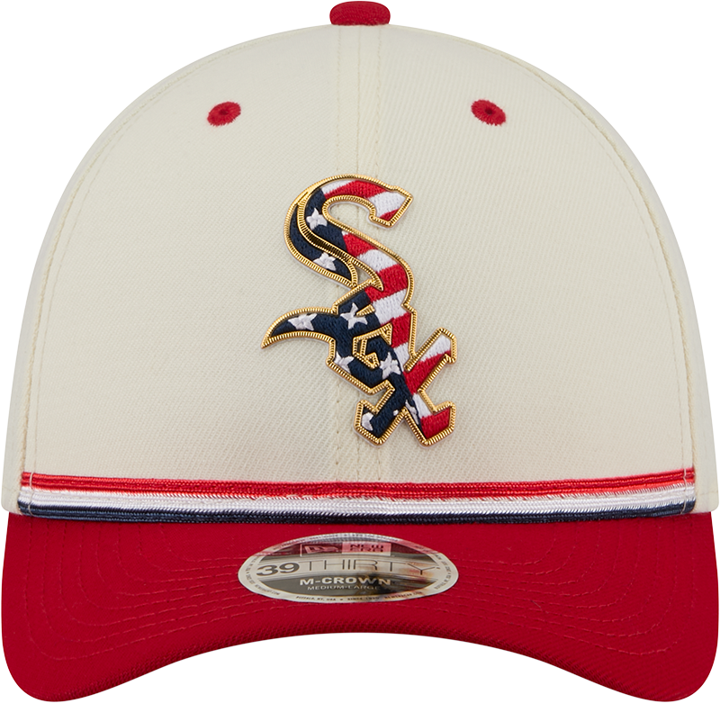 Chicago White Sox New Era 250th Independence Day 39Thirty M-Crown Flex Fit Hat