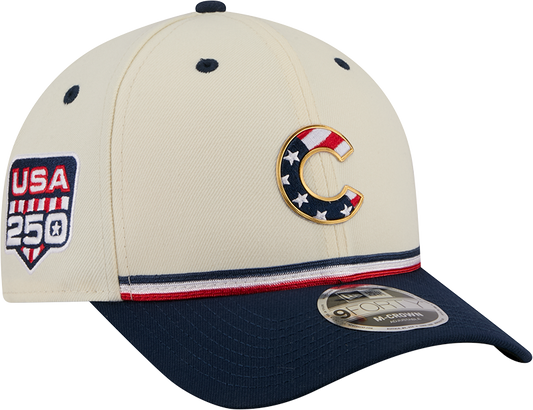 Chicago Cubs New Era 250th Independence Day 9FORTY M-Crown Adjustable Hat