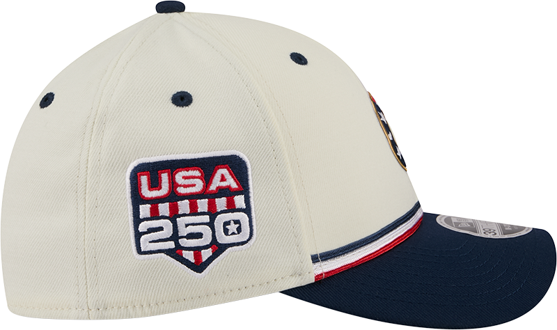 Chicago Cubs New Era 250th Independence Day 39Thirty M-Crown Flex Fit Hat