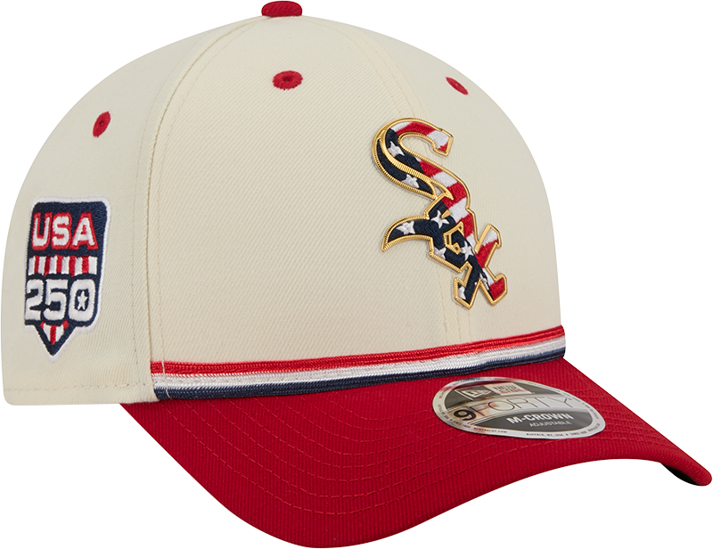 Chicago White Sox New Era 250th Independence Day 9FORTY M-Crown Adjustable Hat