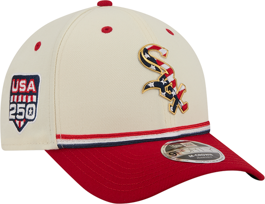 Chicago White Sox New Era 250th Independence Day 9FORTY M-Crown Adjustable Hat
