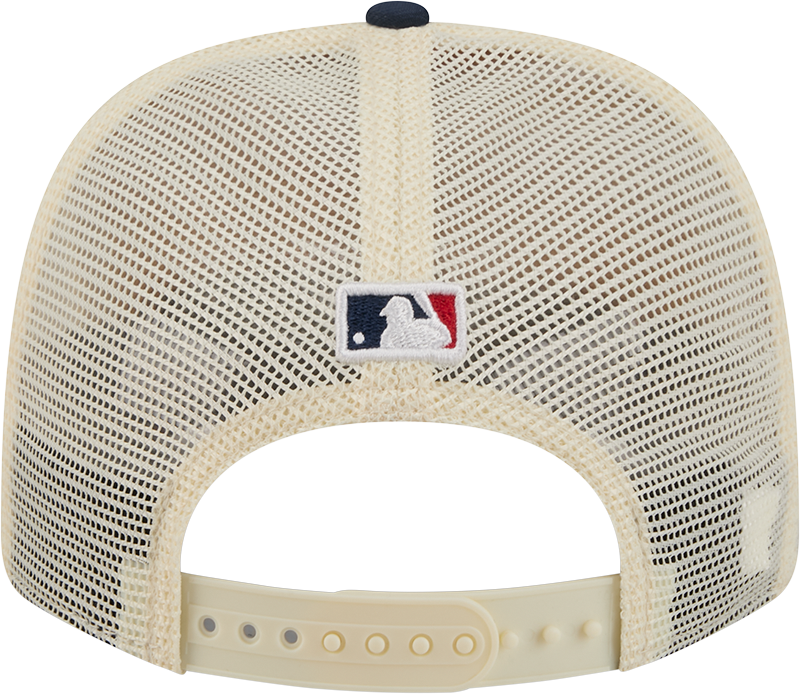 Chicago Cubs New Era 250th Independence Day 2 Tone Ivory/Navy 9SEVENTY Trucker Hat
