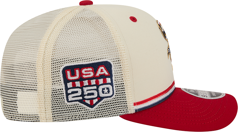 Chicago White Sox New Era 250th Independence Day 2 Tone Ivory/Red 9SEVENTY Trucker Hat