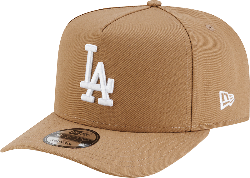 Chicago White Sox New Era Camel Team Logo A-Frame 9FIFTY Snapback Hat