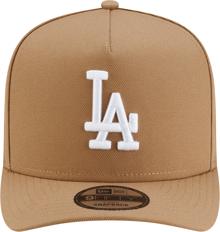Chicago White Sox New Era Camel Team Logo A-Frame 9FIFTY Snapback Hat
