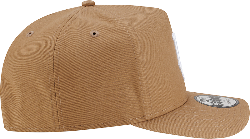 Chicago White Sox New Era Camel Team Logo A-Frame 9FIFTY Snapback Hat