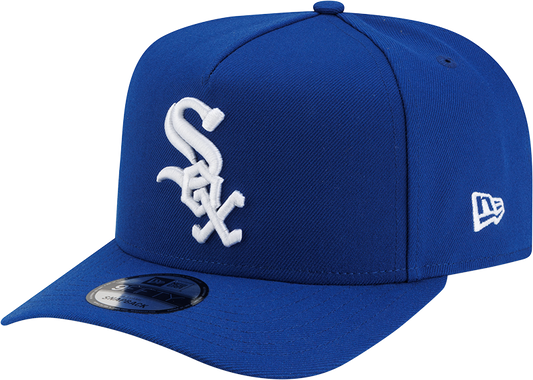 Chicago White Sox New Era Royal Team Logo A-Frame 9FIFTY Snapback Hat
