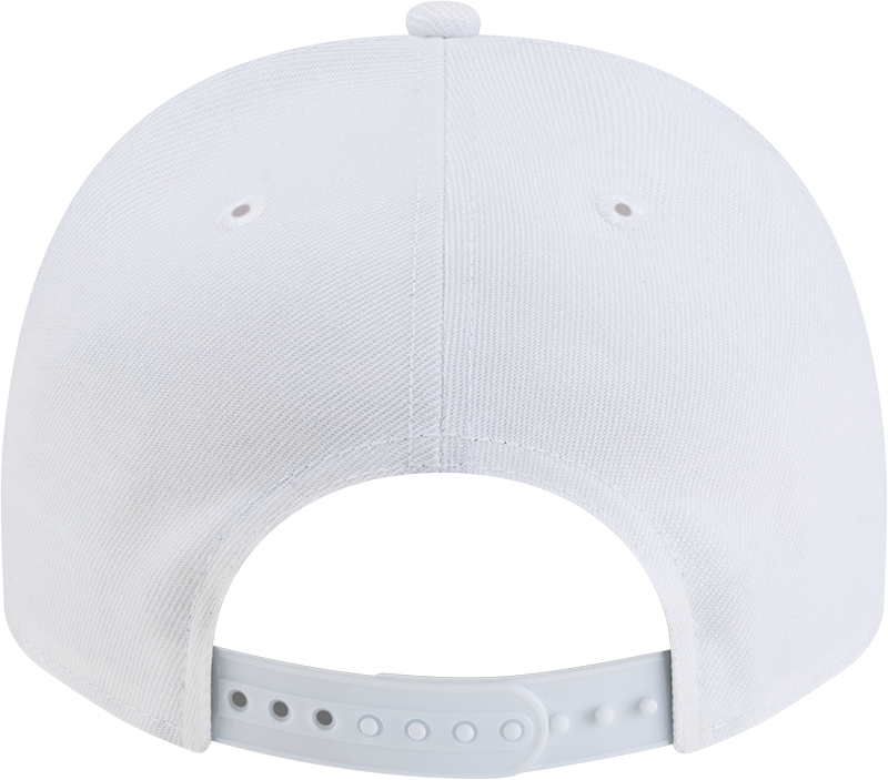 Chicago White Sox New Era White Team Logo A-Frame 9FIFTY Snapback Hat