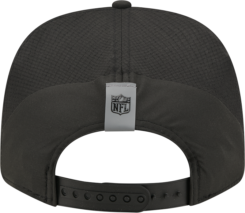 Men's New England Patriots New Era Black 2026 NFL Training Camp 9SEVENTY Adjustable Hat