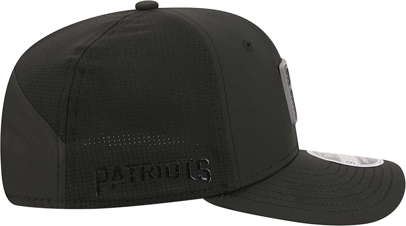 Men's New England Patriots New Era Black 2026 NFL Training Camp 9SEVENTY Adjustable Hat