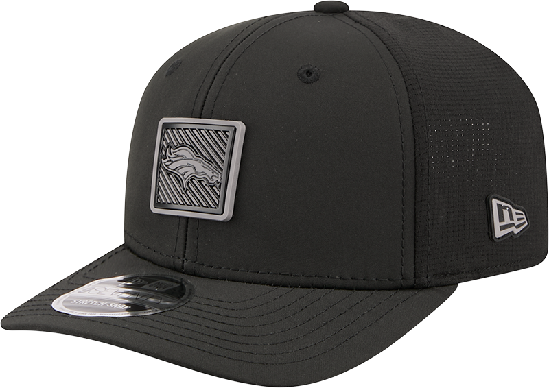 Men's Denver Broncos New Era Black 2026 NFL Training Camp 9SEVENTY Adjustable Hat