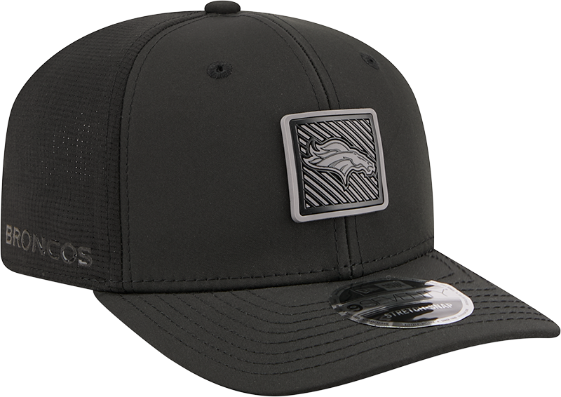 Men's Denver Broncos New Era Black 2026 NFL Training Camp 9SEVENTY Adjustable Hat