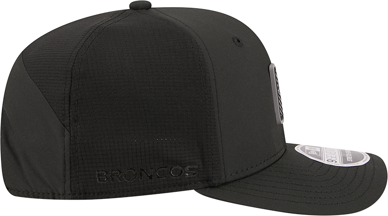 Men's Denver Broncos New Era Black 2026 NFL Training Camp 9SEVENTY Adjustable Hat