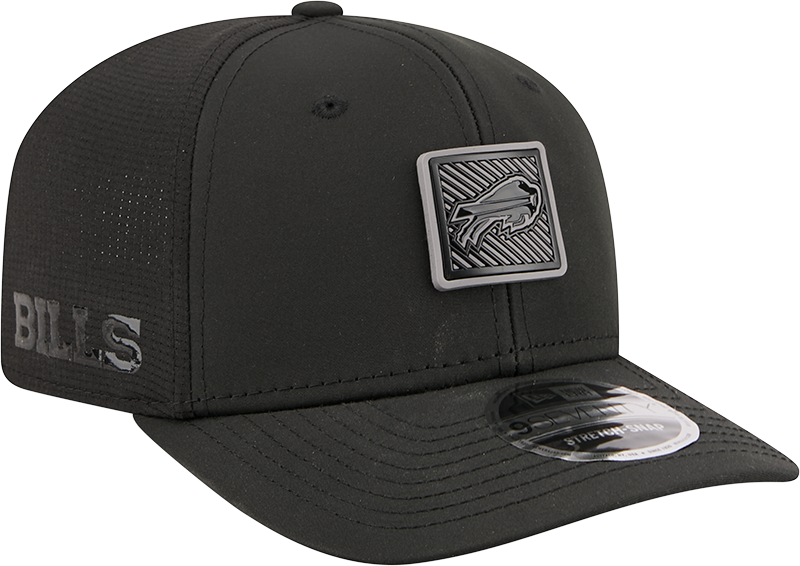 Men's Buffalo Bills New Era Black 2026 NFL Training Camp 9SEVENTY Adjustable Hat