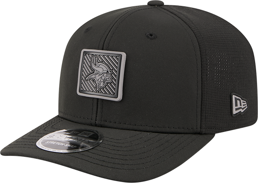 Men's Minnesota Vikings New Era Black 2026 NFL Training Camp 9SEVENTY Adjustable Hat