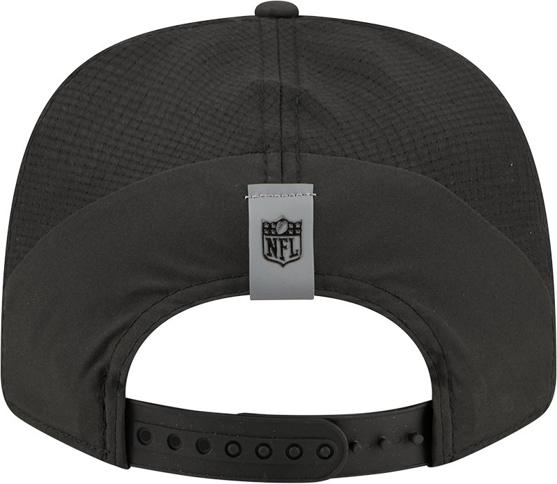 Men's Minnesota Vikings New Era Black 2026 NFL Training Camp 9SEVENTY Adjustable Hat