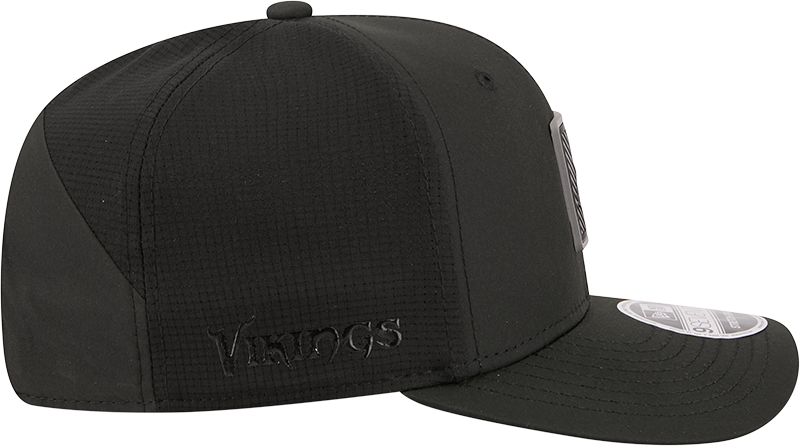 Men's Minnesota Vikings New Era Black 2026 NFL Training Camp 9SEVENTY Adjustable Hat