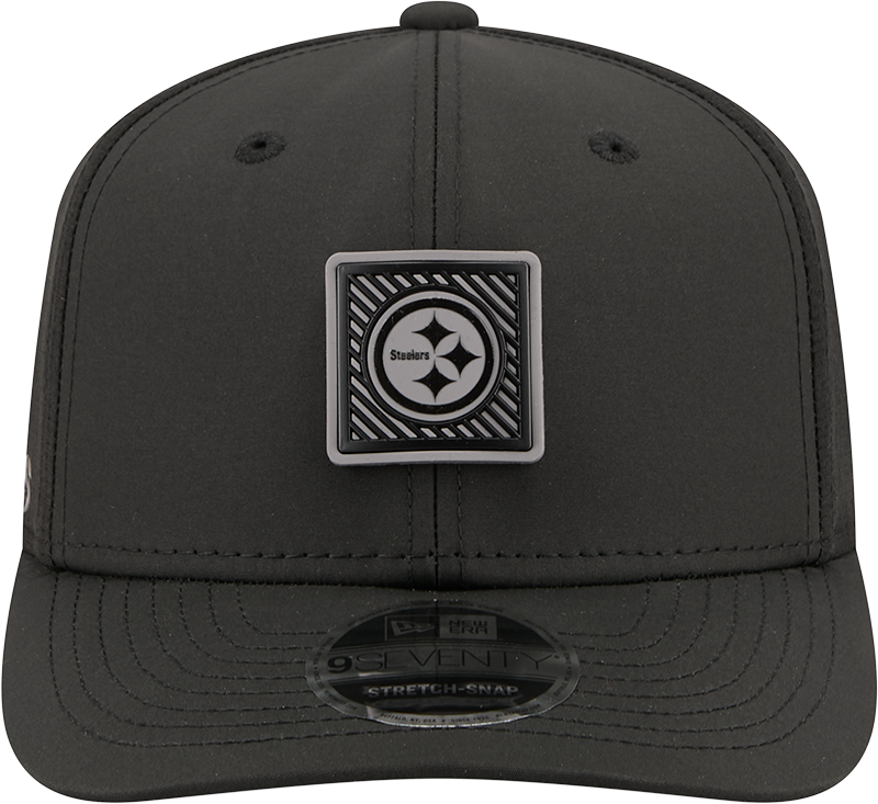 Men's Pittsburgh Steelers New Era Black 2026 NFL Training Camp 9SEVENTY Adjustable Hat