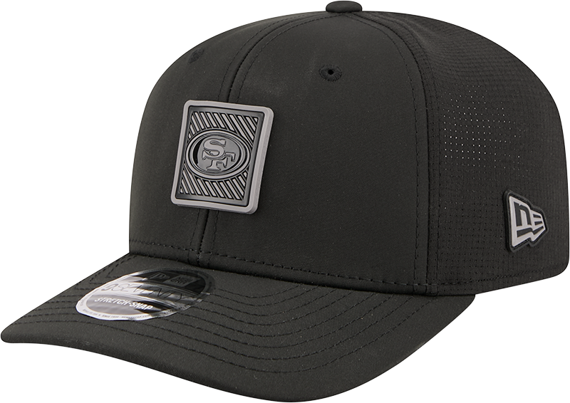 Men's San Francisco 49ers New Era Black 2026 NFL Training Camp 9SEVENTY Adjustable Hat