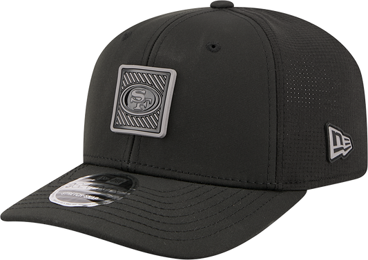 Men's San Francisco 49ers New Era Black 2026 NFL Training Camp 9SEVENTY Adjustable Hat