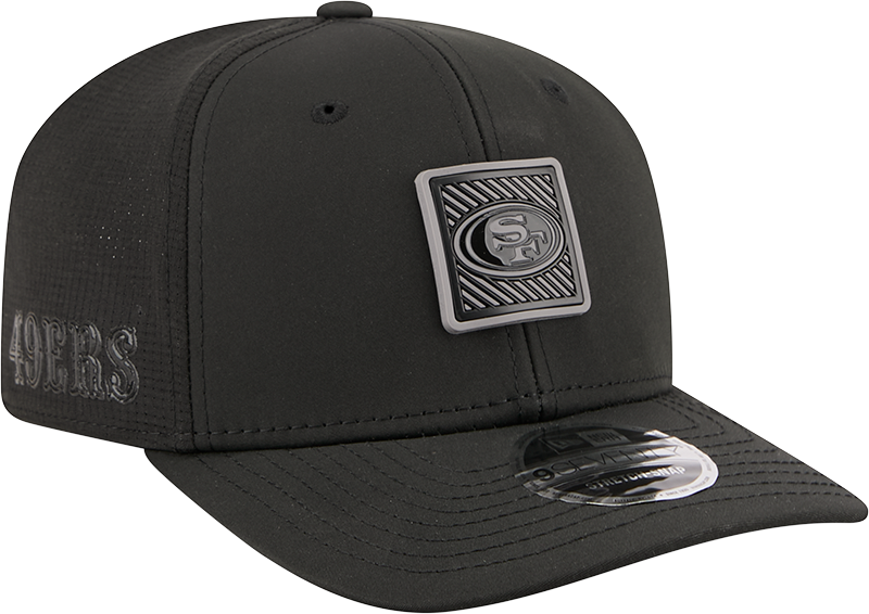 Men's San Francisco 49ers New Era Black 2026 NFL Training Camp 9SEVENTY Adjustable Hat