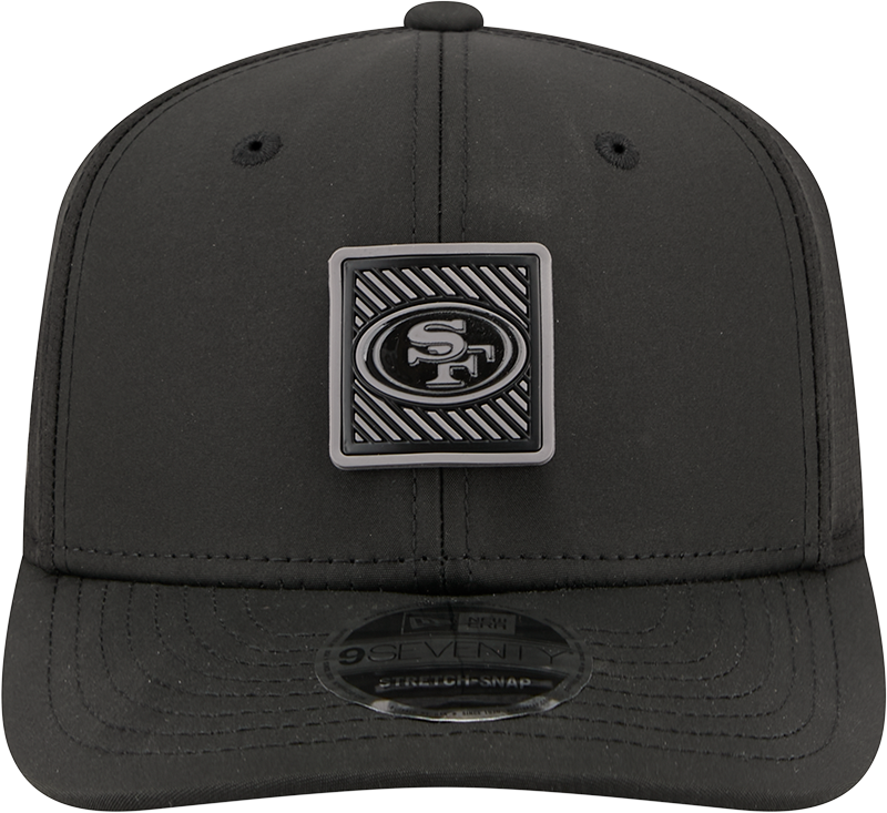 Men's San Francisco 49ers New Era Black 2026 NFL Training Camp 9SEVENTY Adjustable Hat