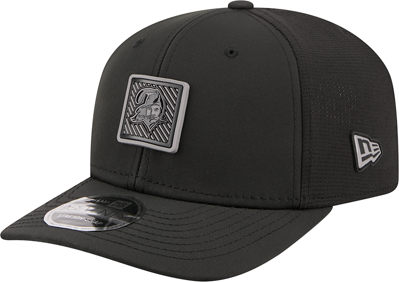 Men's Tampa Bay Buccaneers New Era Black 2026 NFL Training Camp 9SEVENTY Adjustable Hat