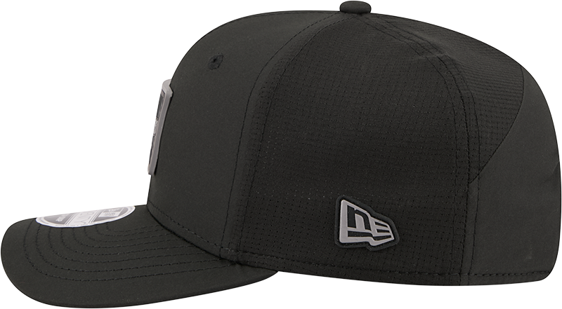 Men's Philadelphia Eagles New Era Black 2026 NFL Training Camp 9SEVENTY Adjustable Hat-Throwback Logo
