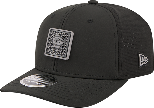 Men's Green Bay Packers New Era Black 2026 NFL Training Camp 9SEVENTY Adjustable Hat