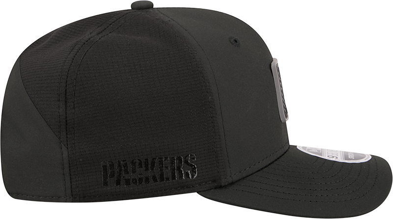 Men's Green Bay Packers New Era Black 2026 NFL Training Camp 9SEVENTY Adjustable Hat