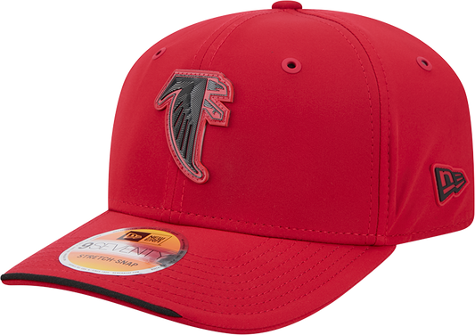 Men's Atlanta Falcons New Era 2026 NFL Sideline 9SEVENTY Red Adjustable Hat