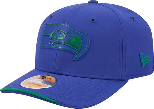 Men's Seattle Seahawks New Era 2026 NFL Sideline 9SEVENTY Royal Blue Adjustable Hat